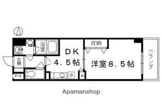 ベルドミール洛南【2階】の間取り