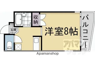 グリーン28【2B号室】の間取り