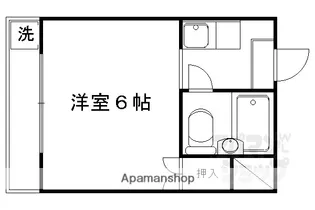 川上マンション【3号室】の間取り