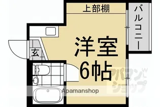 第28長栄四条SKハイツ【2階】の間取り