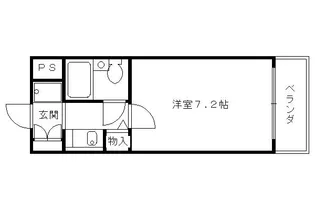 デ・リード堀川御池【3階】の間取り