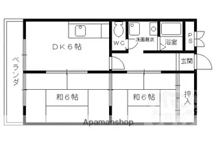 ニュー太田【301号室】の間取り