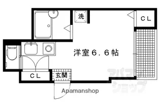 エスパスY【101号室】の間取り