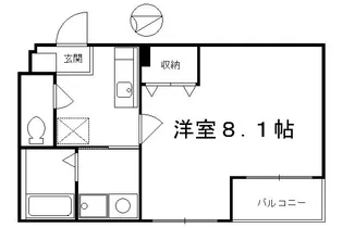 アルバ・フローレスタ【1階】の間取り