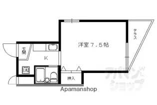 パンプキンハウス【101号室】の間取り