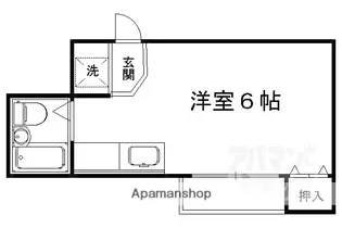 パンプキンハウス【205号室】の間取り