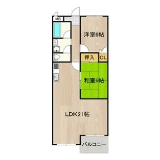 3LDKの間取り画像