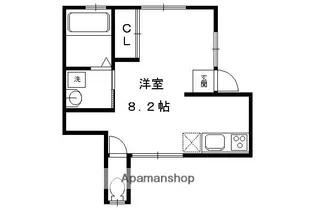 PETITE MARIA【B号室】の間取り