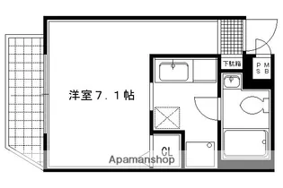 デ・リード鴨川公園【402号室】の間取り