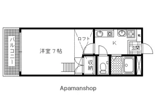 グランロード【303号室】の間取り