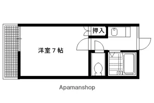 HICKORY【202号室】の間取り
