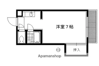 ヴィラエスポワール【303号室】の間取り