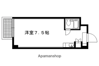 正和フラット宝ヶ池【215号室】の間取り