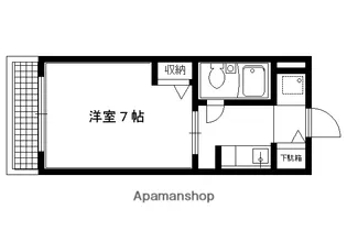 プロスパコート【207号室】の間取り