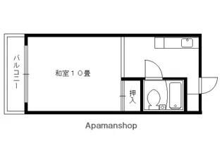 コーポサンプラザ【301号室】の間取り
