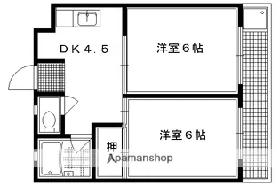 メゾンLEE【3階】の間取り