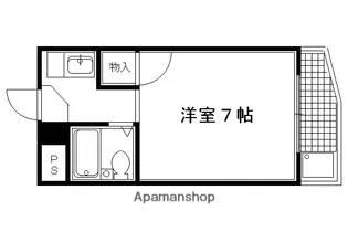 コーポTS【202号室】の間取り