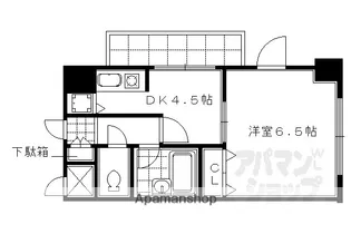 ライオンズマンション五条大宮第2【5階】の間取り