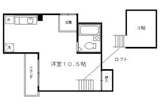 ハイムマエダ【302号室】の間取り