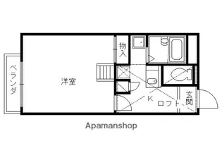 プレジール太秦【2階】の間取り