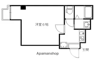 アクアフロント梅小路【103号室】の間取り