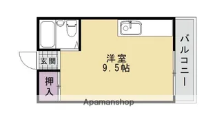 メゾン・ド・リメール【201号室】の間取り