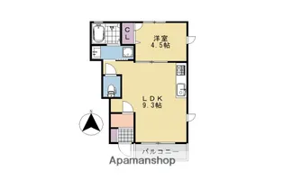 PORTO FELIZ【1階】の間取り