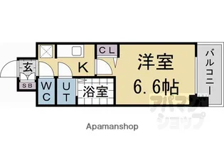 ファステート京都西院パール【2階】の間取り