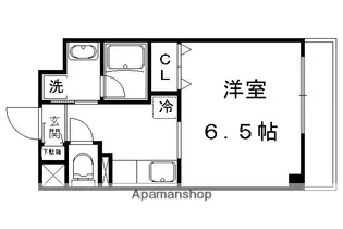 京都紙屋川M【103号室】の間取り