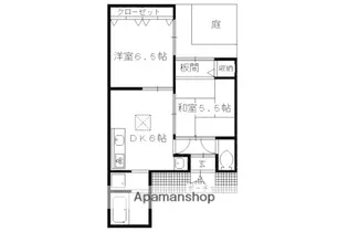 京都府京都市北区紫野上御輿町【一戸建】の間取り