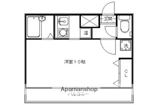 ディモラデルノド【100号室】の間取り