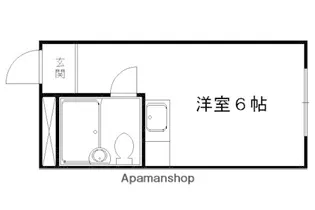 ファーストコート紫野【305号室】の間取り