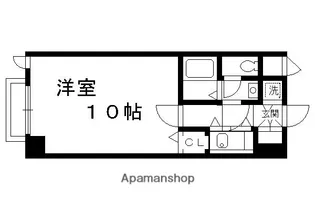 アルテハイム白梅町【4階】の間取り