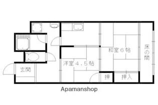 泉堂マンション【201号室】の間取り