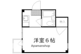 ロイヤルハイツコトブキ【401号室】の間取り