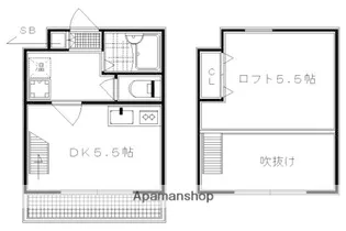 烏丸今出川ノースワン【306号室】の間取り