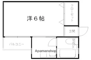 第11長栄シャトー泉【305号室】の間取り