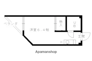 ハイツいちはら【208号室】の間取り