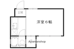 アーベインハウス【203号室】の間取り