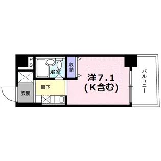 GLOIRE烏丸五条【9階】の間取り