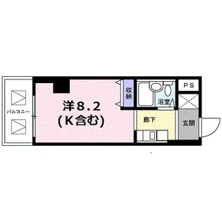 GLOIRE烏丸五条【7階】の間取り