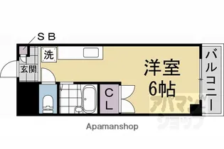 ミモザ館【2階】の間取り