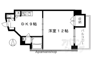 プラタラク【401号室】の間取り