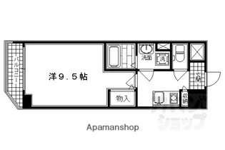 SWISS京都堀川WEST【1004号室】の間取り