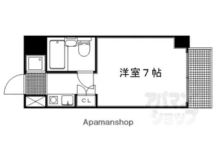 シリウス星の子【401号室】の間取り