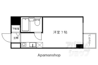 シリウス星の子【805号室】の間取り