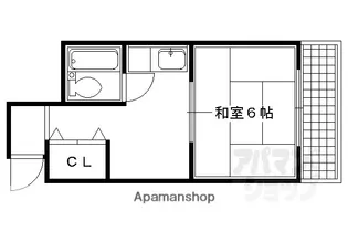 マンションメッカ【301号室】の間取り