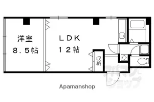 フェリーチェおかむら【201号室】の間取り