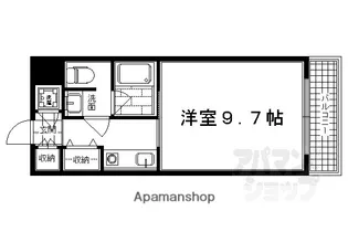 宝源ビル【1103号室】の間取り