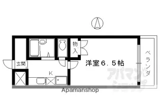 ラリテイ田中【301号室】の間取り